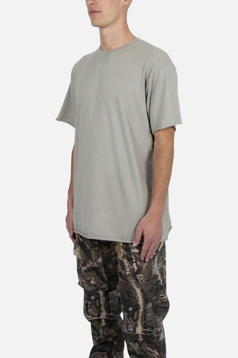 Debardeur Mnml Raw Edge Tee Vert Olive Homme | YGT-1070985