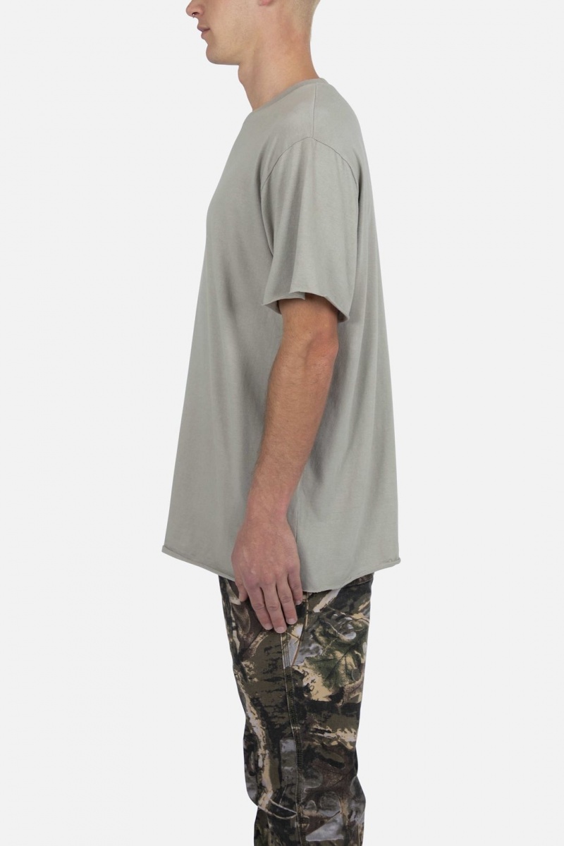 Debardeur Mnml Raw Edge Tee Vert Olive Homme | YGT-1070985