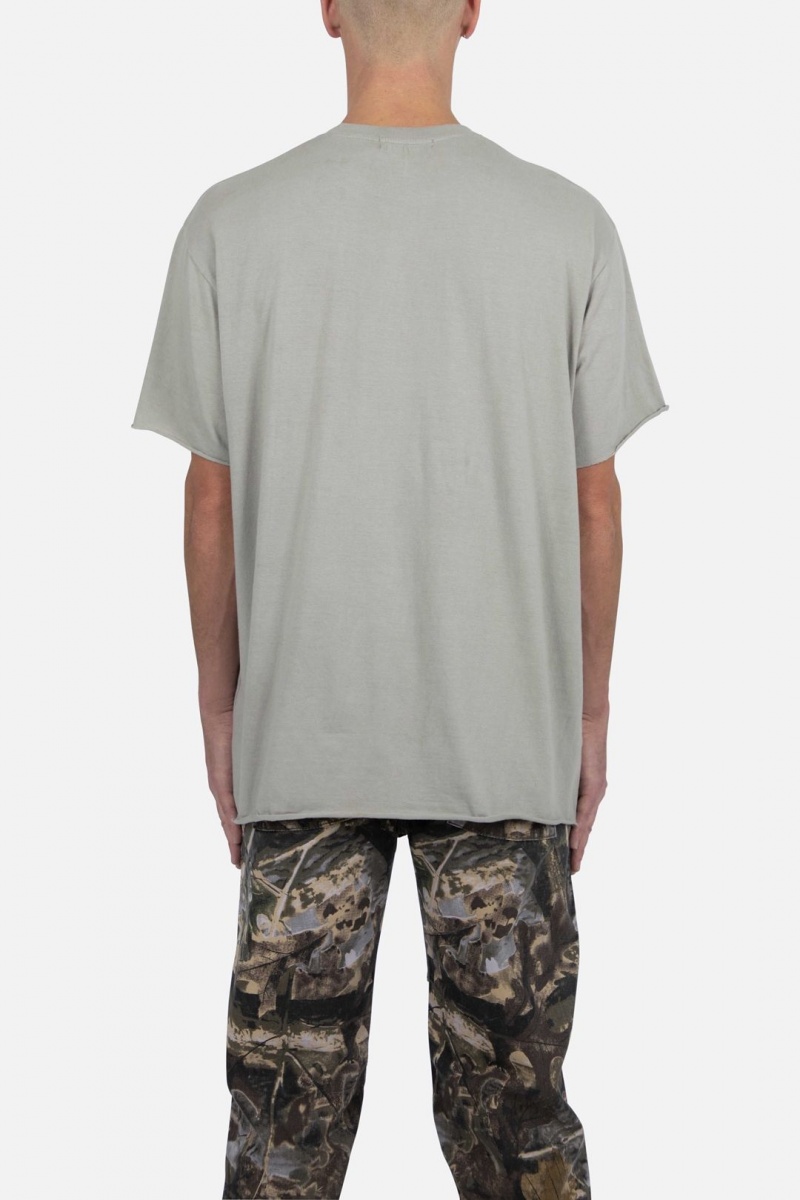 Debardeur Mnml Raw Edge Tee Vert Olive Homme | YGT-1070985