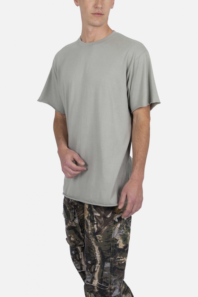 Debardeur Mnml Raw Edge Tee Vert Olive Homme | YGT-1070985