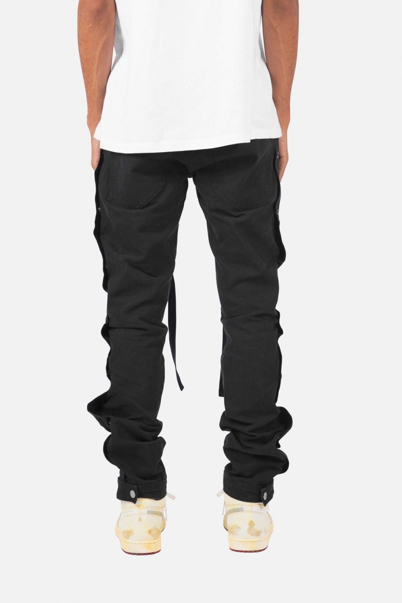 Pants & Chinos Mnml Snap Western Pants Noir Homme | TML-7106839