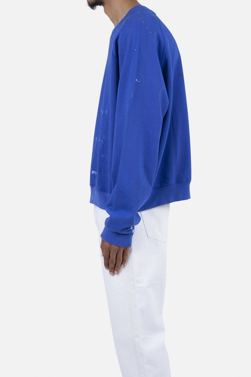 Sweats Mnml Painter Crewneck Bleu Homme | JOJ-6273520