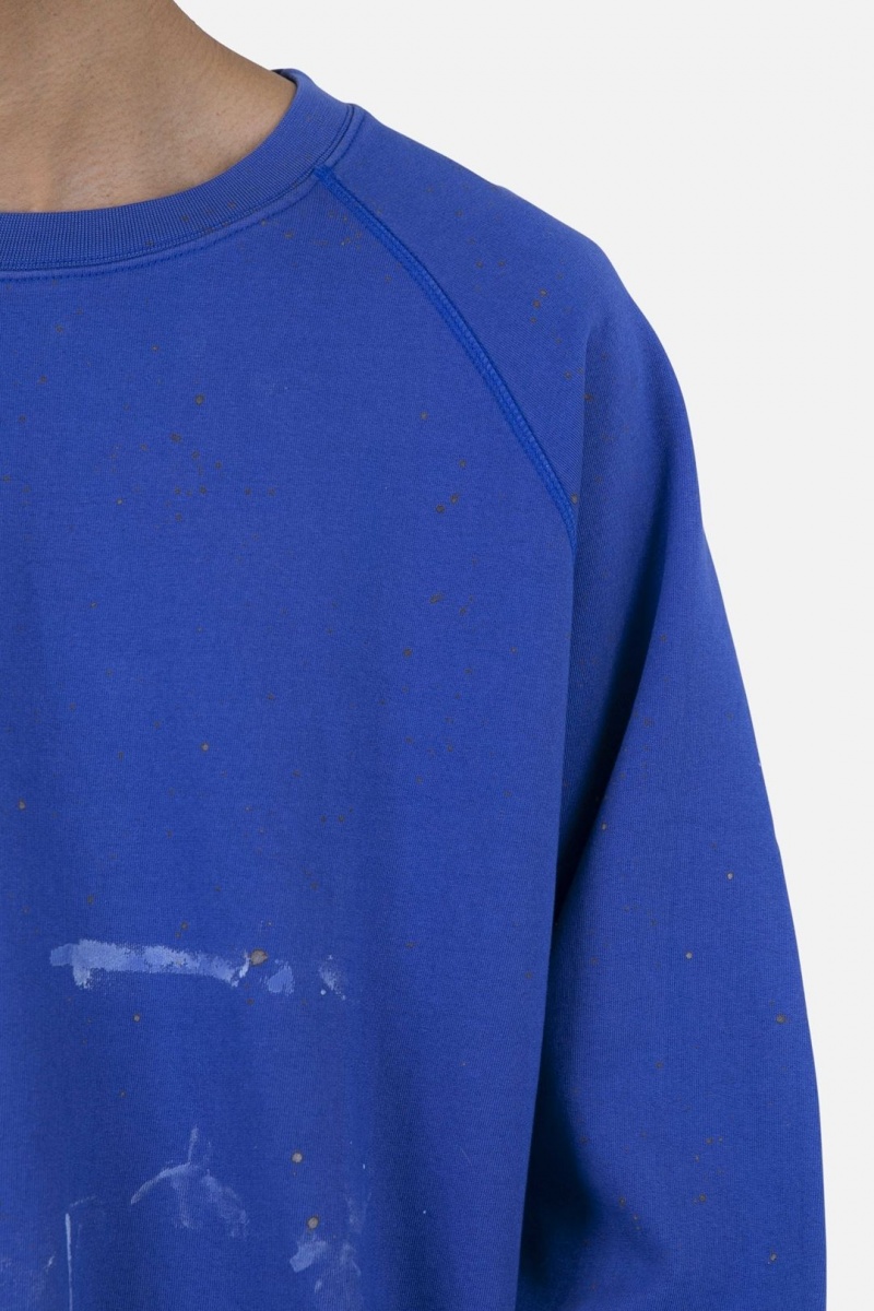 Sweats Mnml Painter Crewneck Bleu Homme | JOJ-6273520