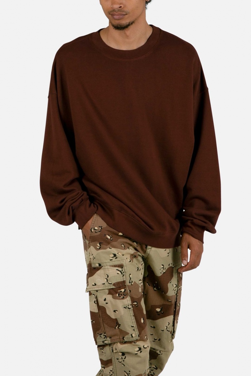 Sweats Mnml Every Day Crewneck Marron  | COH-3212980