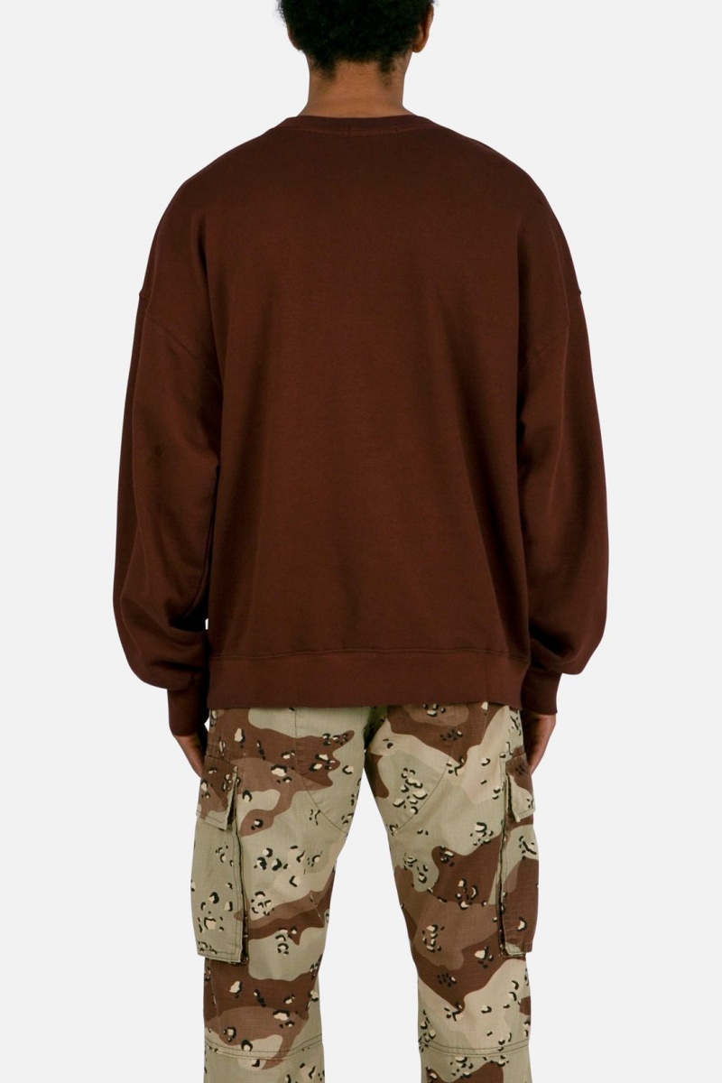 Sweats Mnml Every Day Crewneck Marron  | COH-3212980