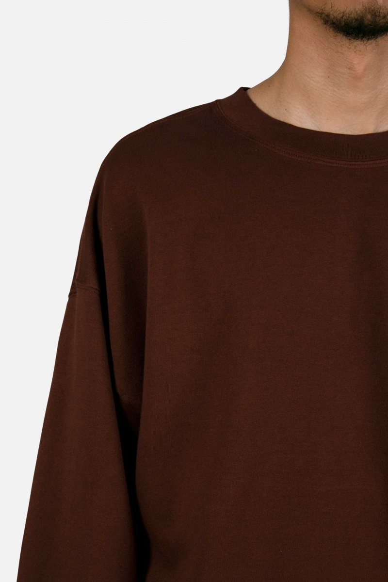 Sweats Mnml Every Day Crewneck Marron  | COH-3212980