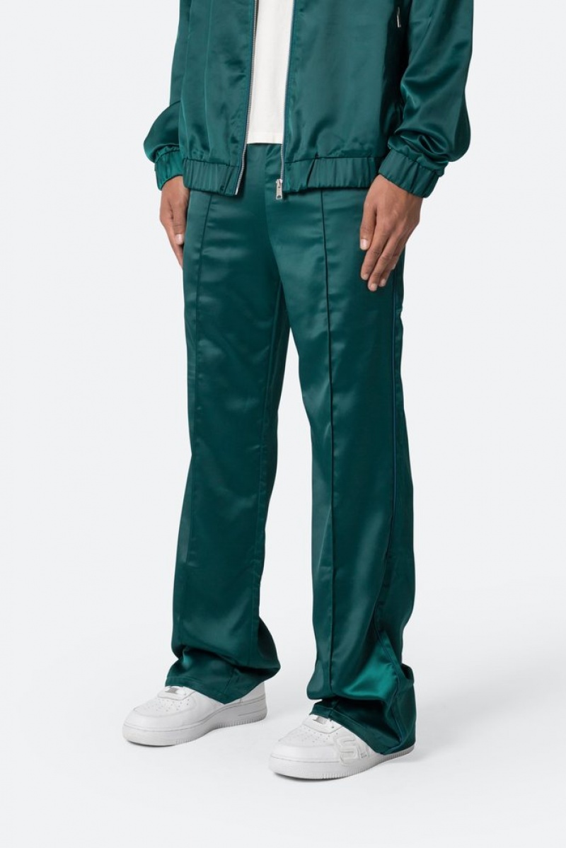 Pants & Chinos Mnml Satin Stacked Pants Vert  | ZUJ-1704718