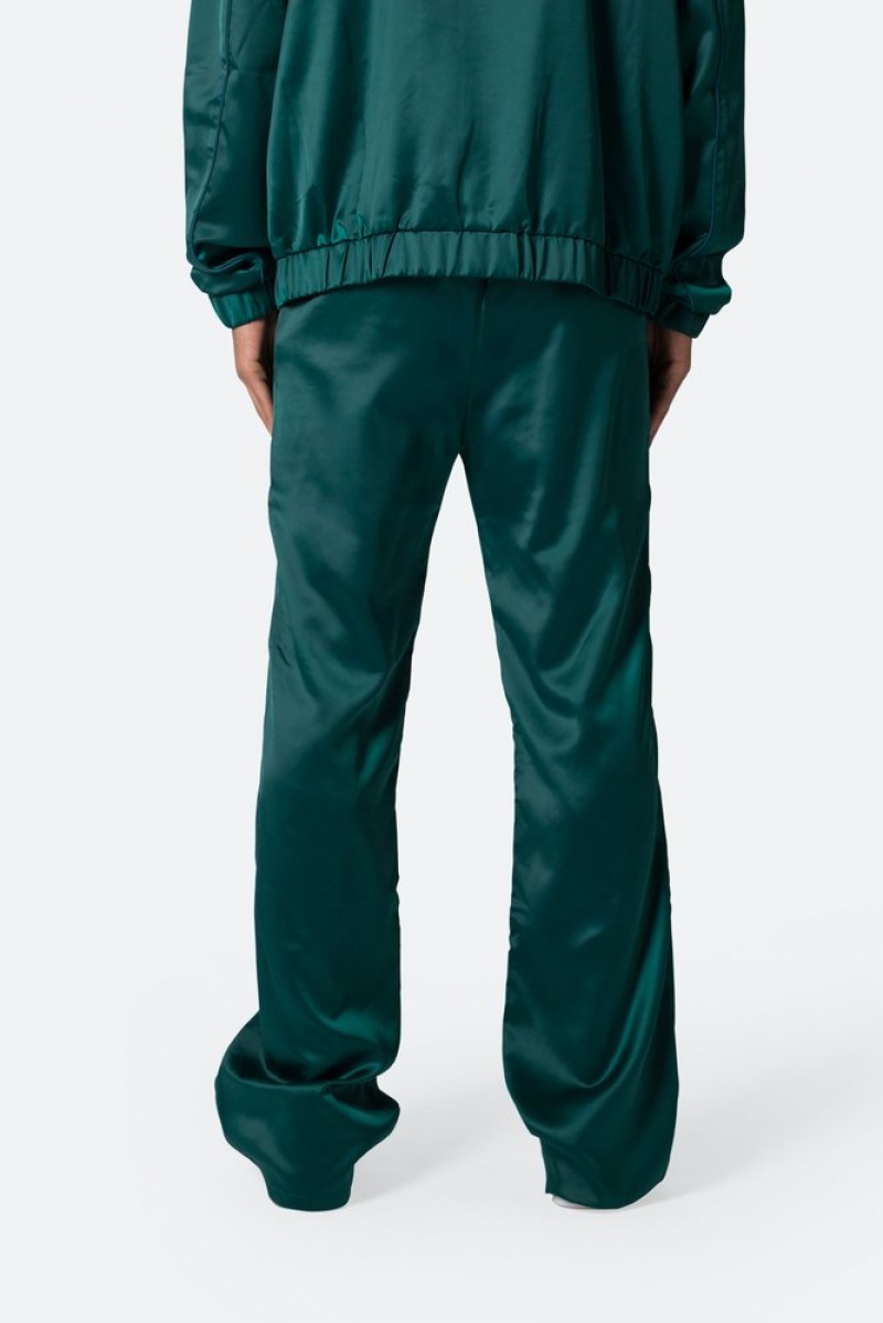 Pants & Chinos Mnml Satin Stacked Pants Vert  | ZUJ-1704718