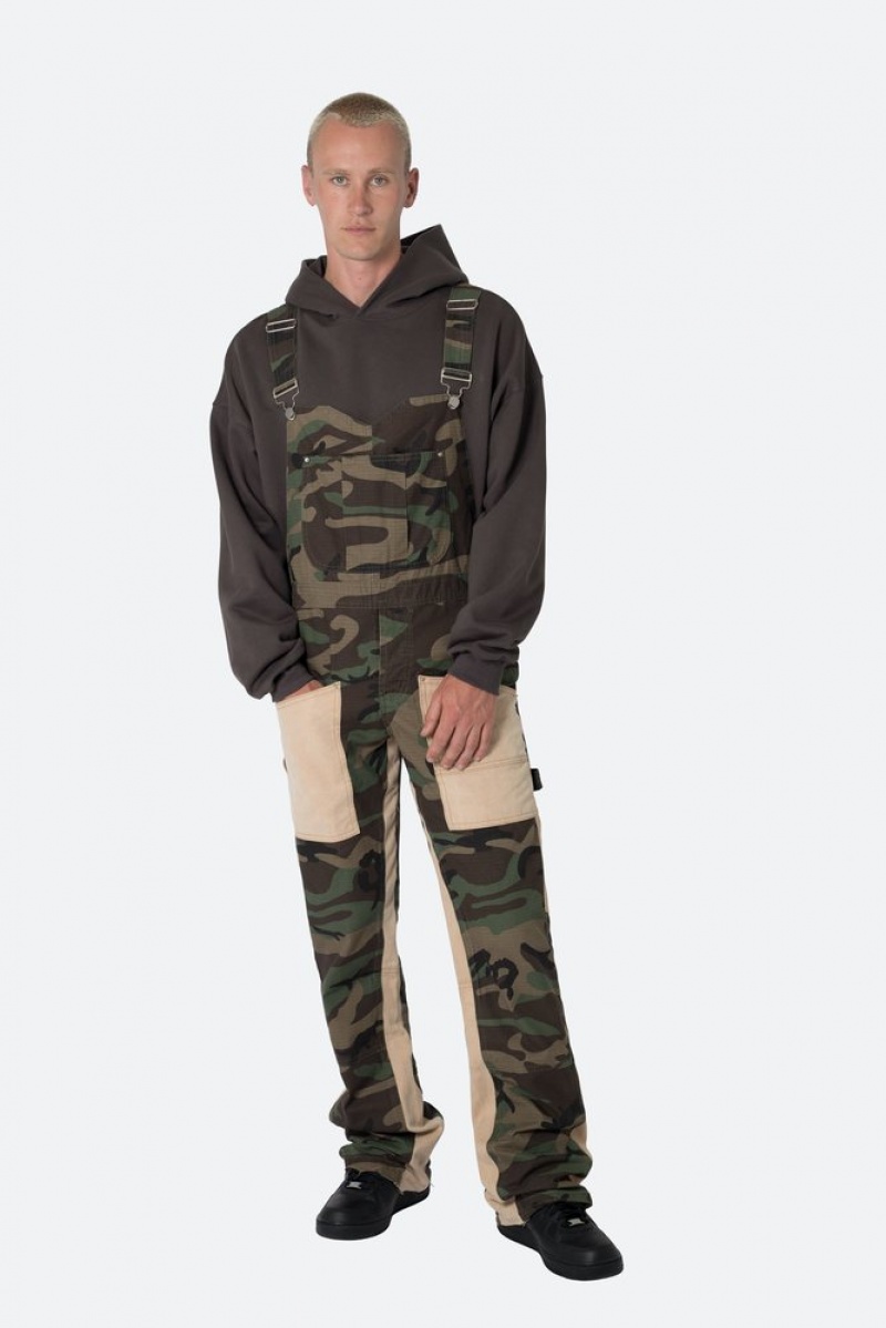 Pants & Chinos Mnml Painter Flare Overalls Camouflage  | SXX-5702428