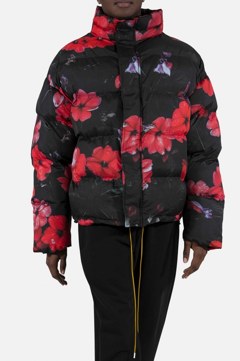 Vestes Mnml Floral Puffer Jacket Multi Homme | WCO-3266048