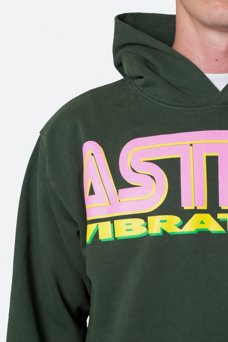 Hoodies Mnml Astral Vibrations Hoodie Ivy  | GJJ-7942912