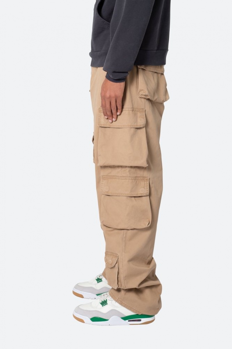 Cargos Mnml Baggy Cargo Pants Kaki  | GRL-2120706