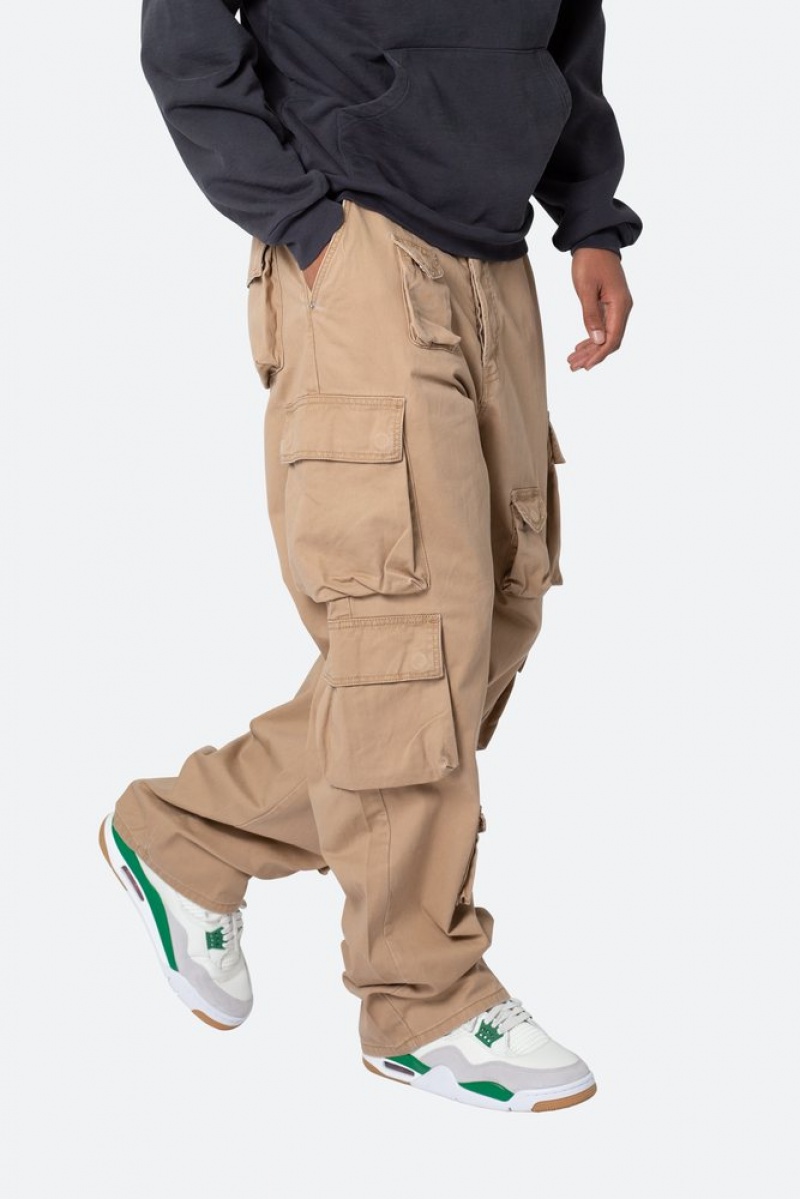 Cargos Mnml Baggy Cargo Pants Kaki  | GRL-2120706