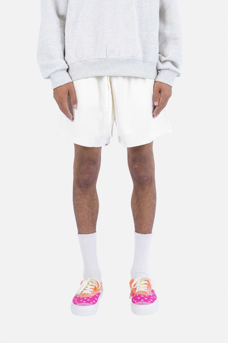 Short Mnml Every Day Mesh Shorts Blanche Homme | VXN-8391302