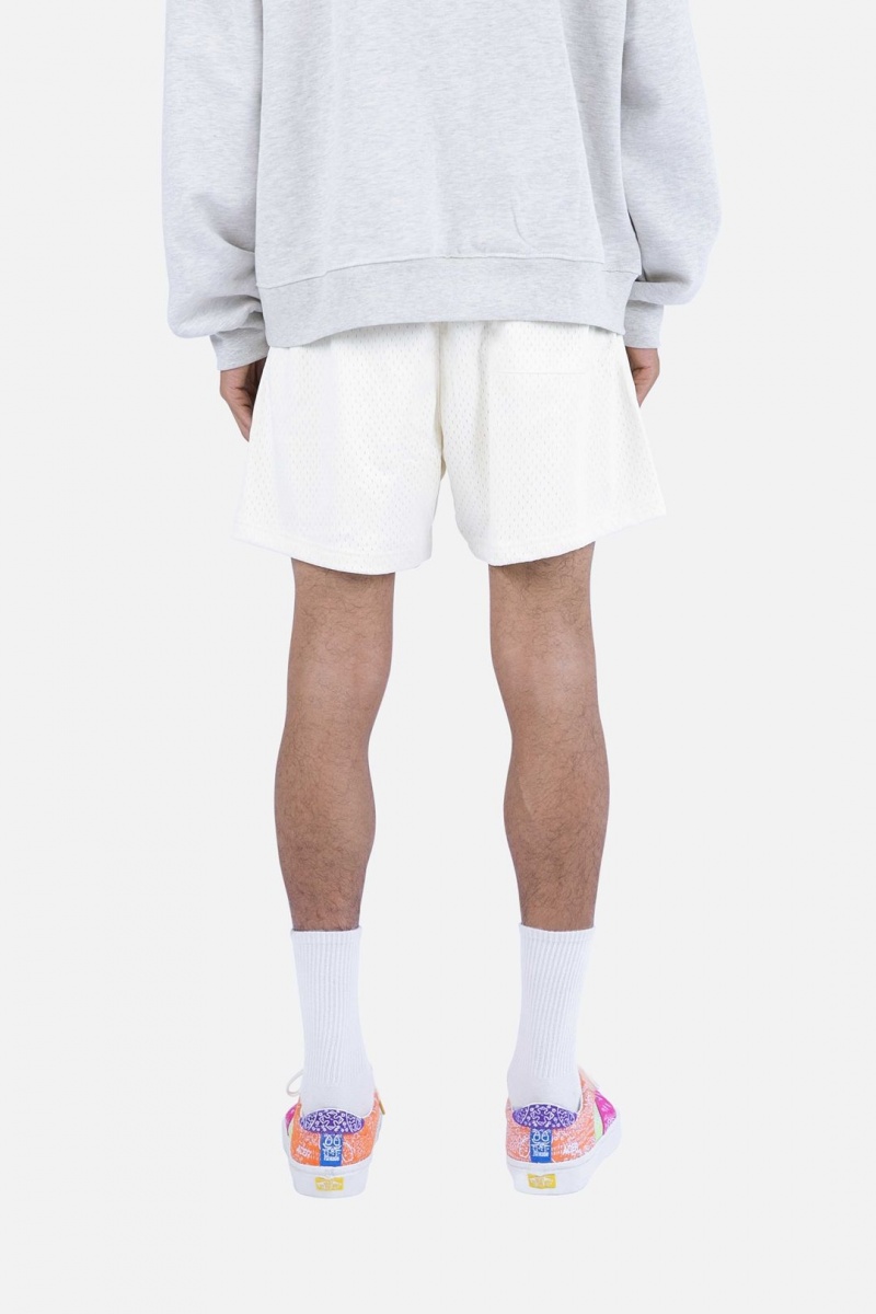 Short Mnml Every Day Mesh Shorts Blanche Homme | VXN-8391302