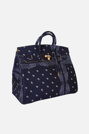 Sacs Mnml Bandana Weekend Bag Bleu Marine Foncé Homme | HRU-5578134