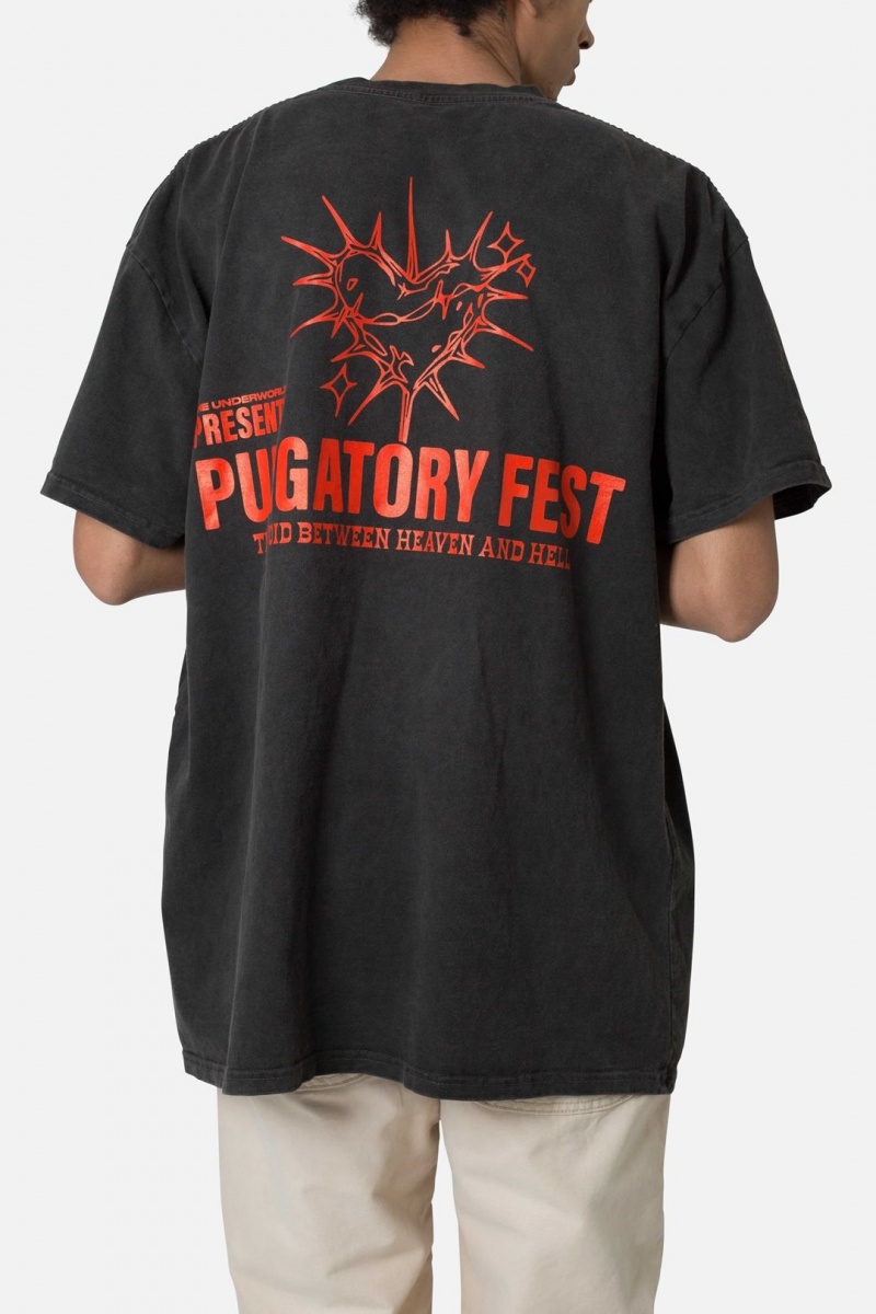 Debardeur Mnml Purgatory Tee Noir  | NIZ-0412729