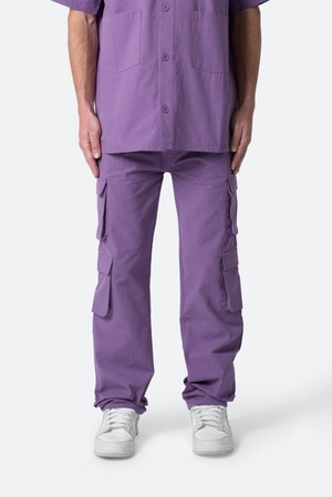 Cargos Mnml Coton Cargo Pants Violette  | UTQ-4958333