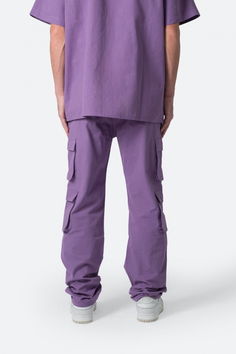 Cargos Mnml Coton Cargo Pants Violette  | UTQ-4958333