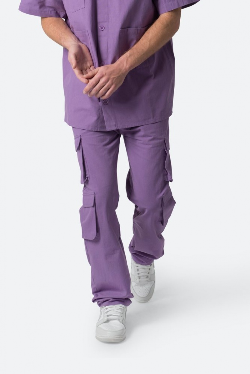 Cargos Mnml Coton Cargo Pants Violette  | UTQ-4958333