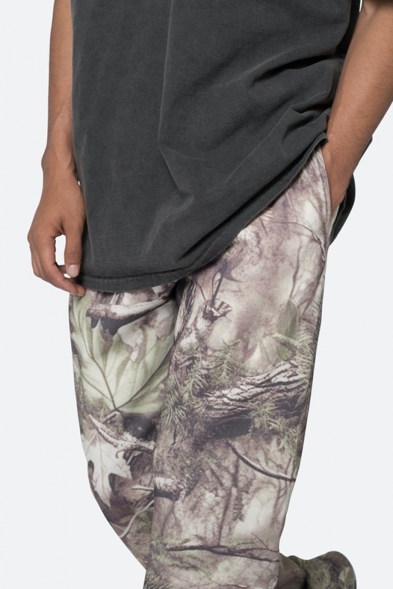 Pantalon Survêtement Mnml Contrast Bootcut Sweatpants Camouflage  | BIZ-4456964