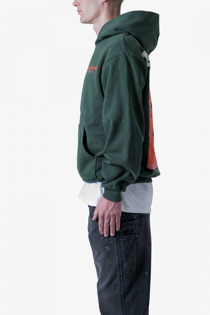 Sweat a Capuche Mnml Tennessee Hoodie Vert  | NVJ-2337251