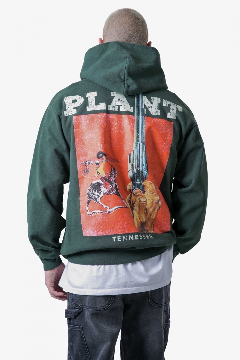 Sweat a Capuche Mnml Tennessee Hoodie Vert  | NVJ-2337251