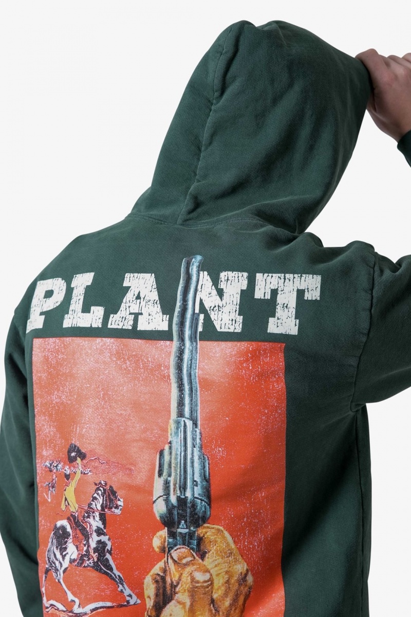 Sweat a Capuche Mnml Tennessee Hoodie Vert  | NVJ-2337251