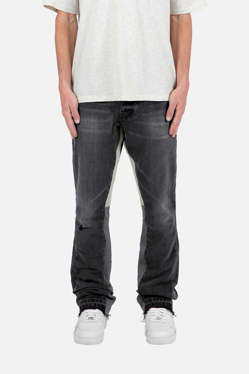 Flare Denim Mnml B476 Flare Denim Noir Homme | RSM-8062233