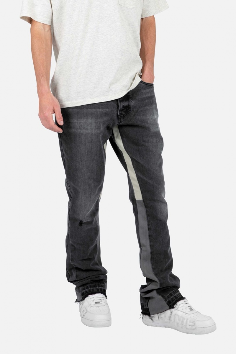 Flare Denim Mnml B476 Flare Denim Noir Homme | RSM-8062233