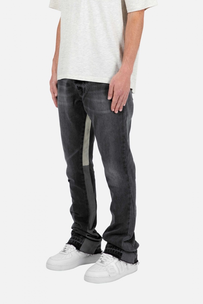 Flare Denim Mnml B476 Flare Denim Noir Homme | RSM-8062233