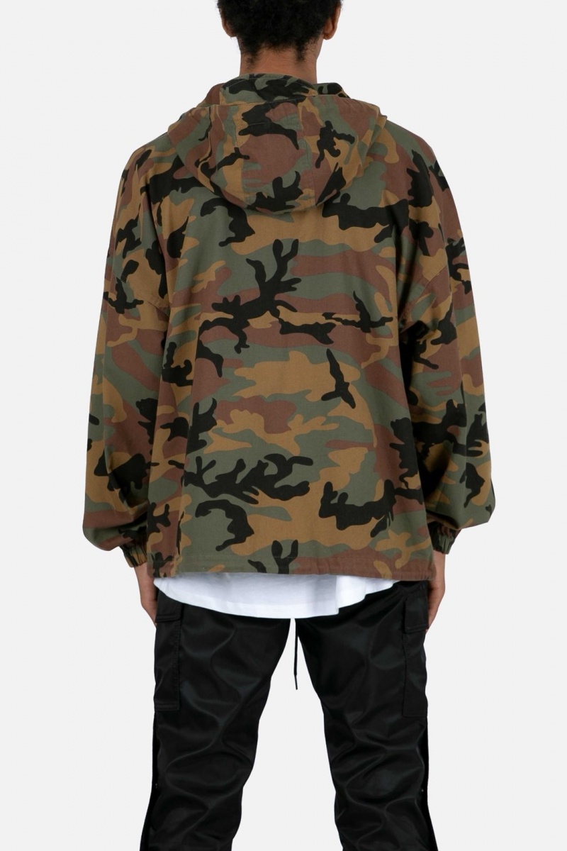 Vestes Mnml Quarter Zip Jacket Camouflage Homme | YQQ-5662029