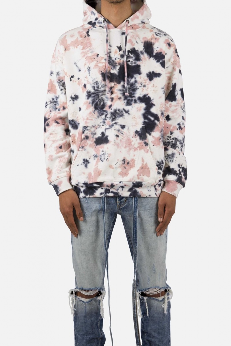 Sweats Mnml Tie Dyed Smile Hoodie Multi Homme | ZAU-7493643