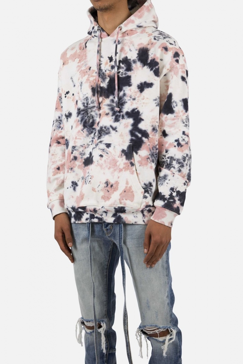 Sweats Mnml Tie Dyed Smile Hoodie Multi Homme | ZAU-7493643