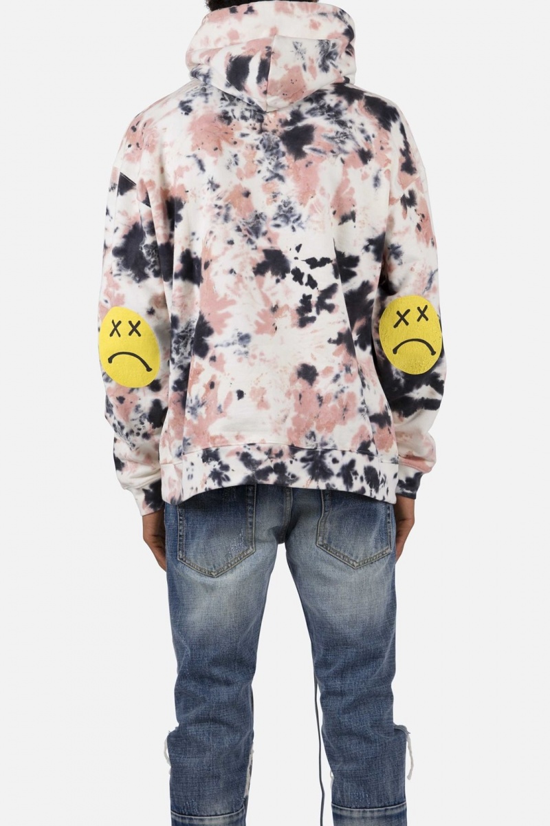 Sweats Mnml Tie Dyed Smile Hoodie Multi Homme | ZAU-7493643