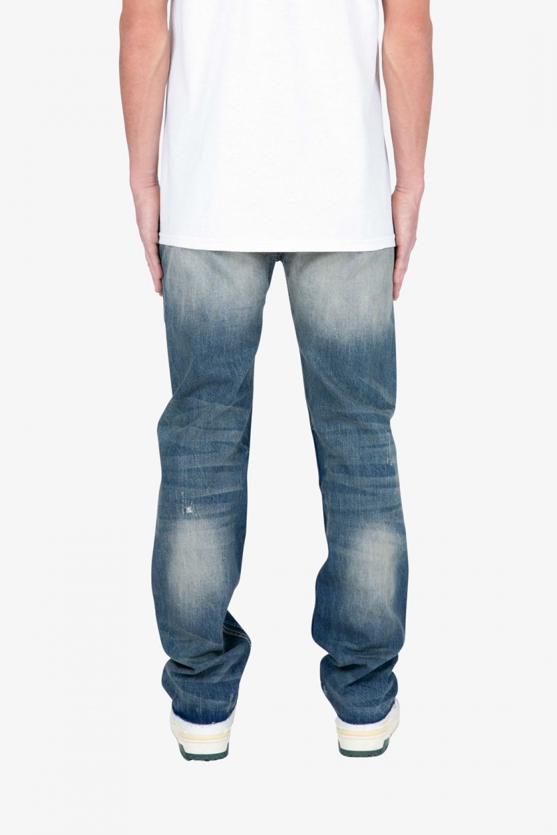 Baggy Denim Mnml V437 Baggy Denim Bleu Homme | WKX-2848007