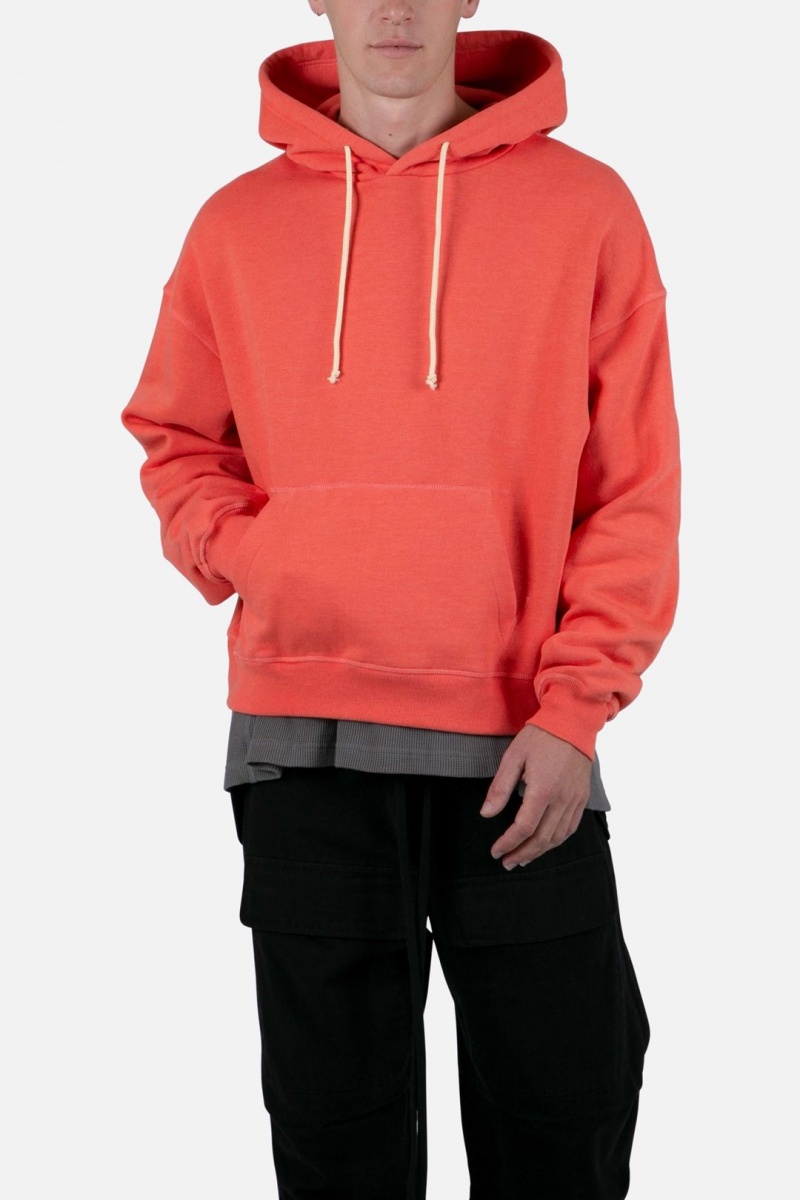 Sweats Mnml Antique Hoodie Rouge Homme | IEW-8286540