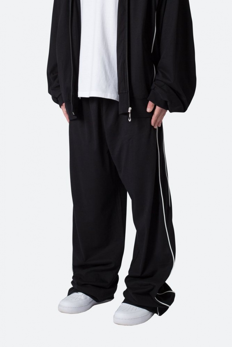 Pantalon De Survetement Mnml Oversized Jersey Piste Pants Noir  | BMG-1478920