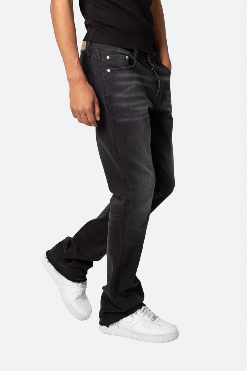 Slim Denim Mnml M524 Slim Stacked Denim Noir  | GTM-6176742