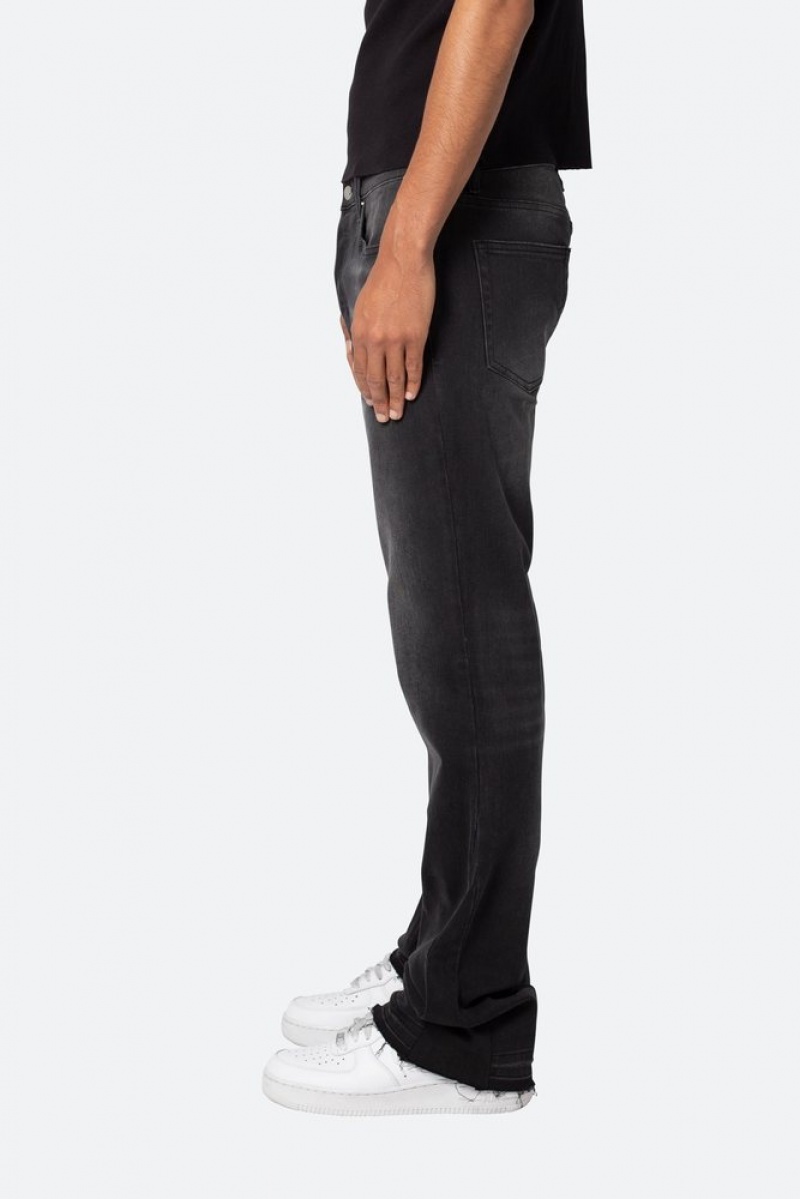 Slim Denim Mnml M524 Slim Stacked Denim Noir  | GTM-6176742