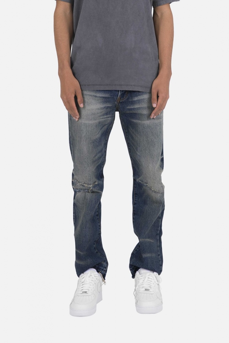 Baggy Denim Mnml V202 Baggy Denim Bleu Homme | NTY-7833794