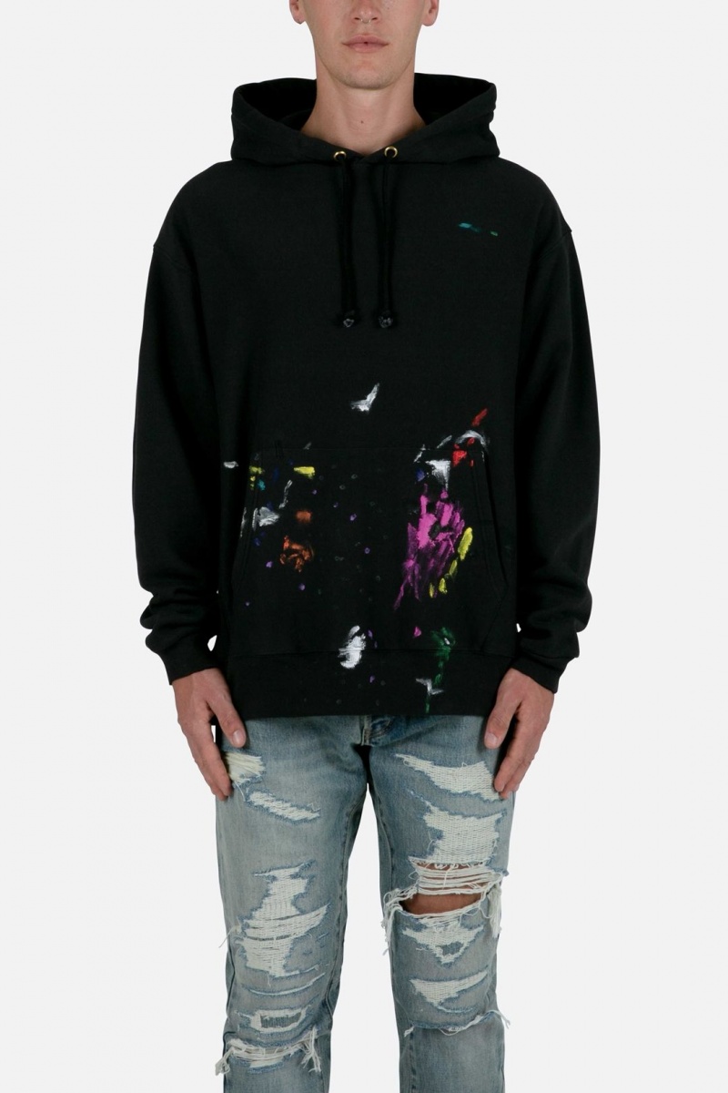 Sweats Mnml Painter Hoodie Noir Homme | BTM-1225350