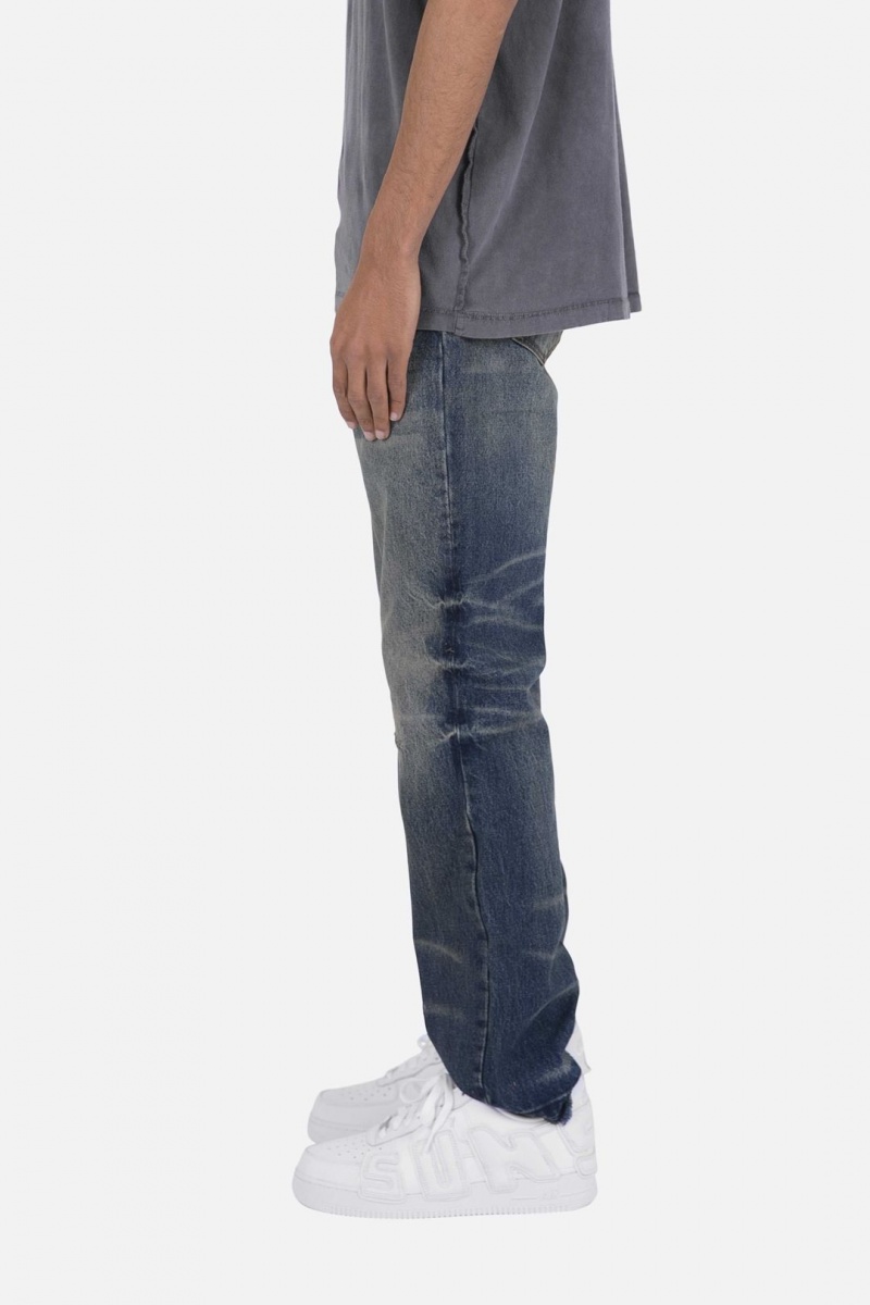 Baggy Denim Mnml V202 Baggy Denim Bleu Homme | NTY-7833794