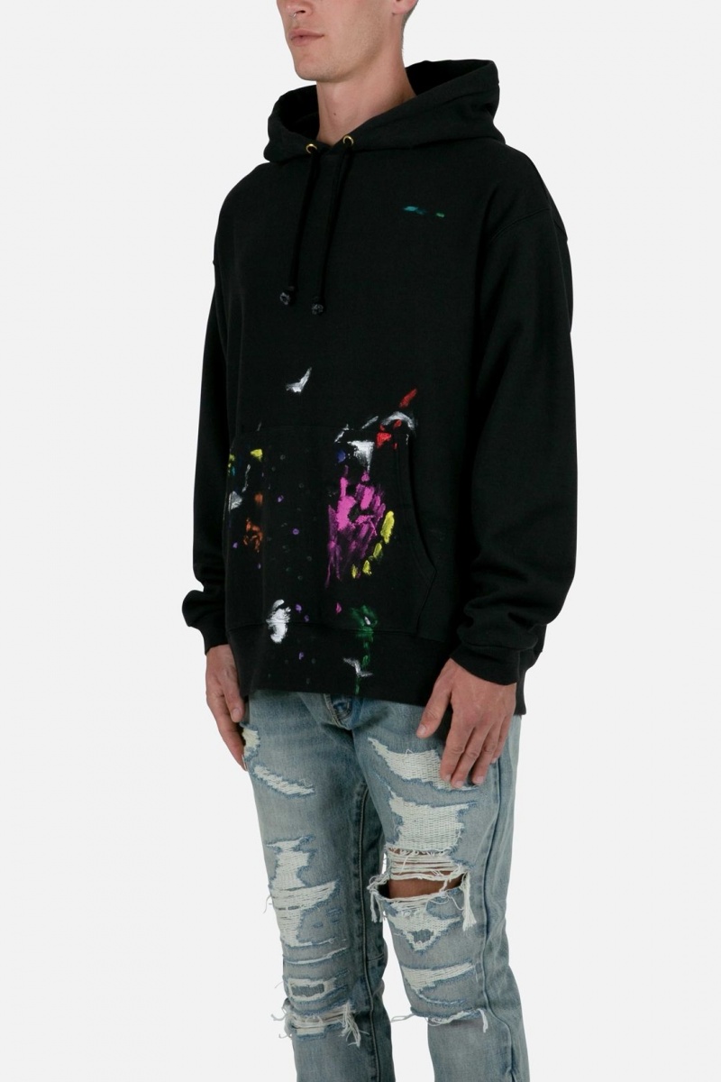 Sweats Mnml Painter Hoodie Noir Homme | BTM-1225350