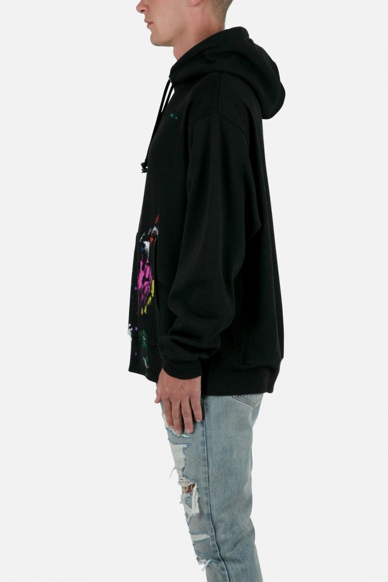 Sweats Mnml Painter Hoodie Noir Homme | BTM-1225350