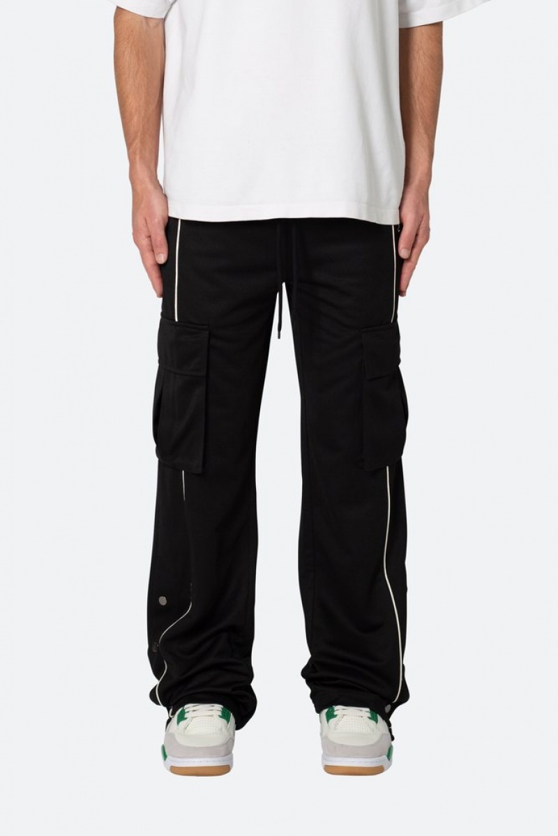 Pantalon Survêtement Mnml Snap Cargo Piste Pants Noir  | VOF-6525869