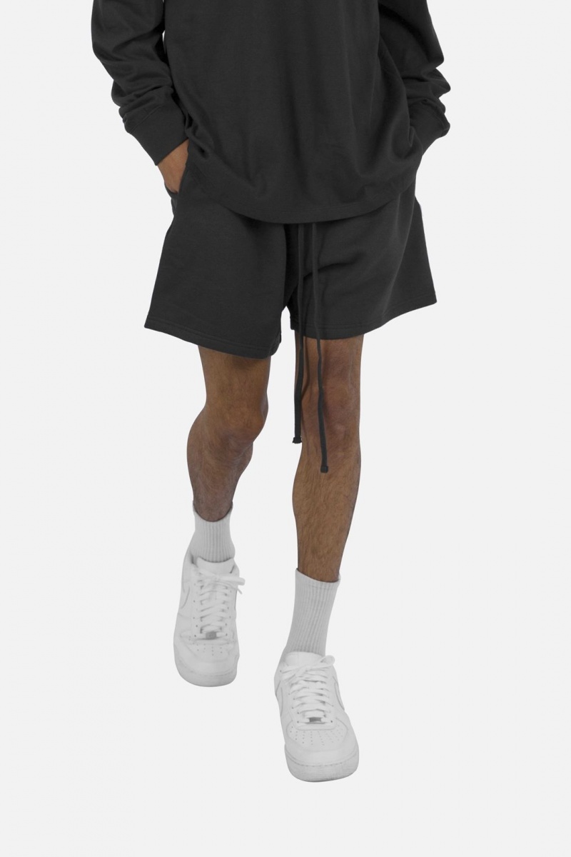 Short Mnml Every Day Sweatshorts Noir Homme | QOP-2942235