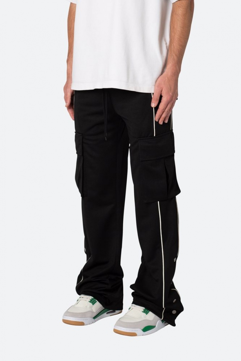 Pantalon Survêtement Mnml Snap Cargo Piste Pants Noir  | VOF-6525869