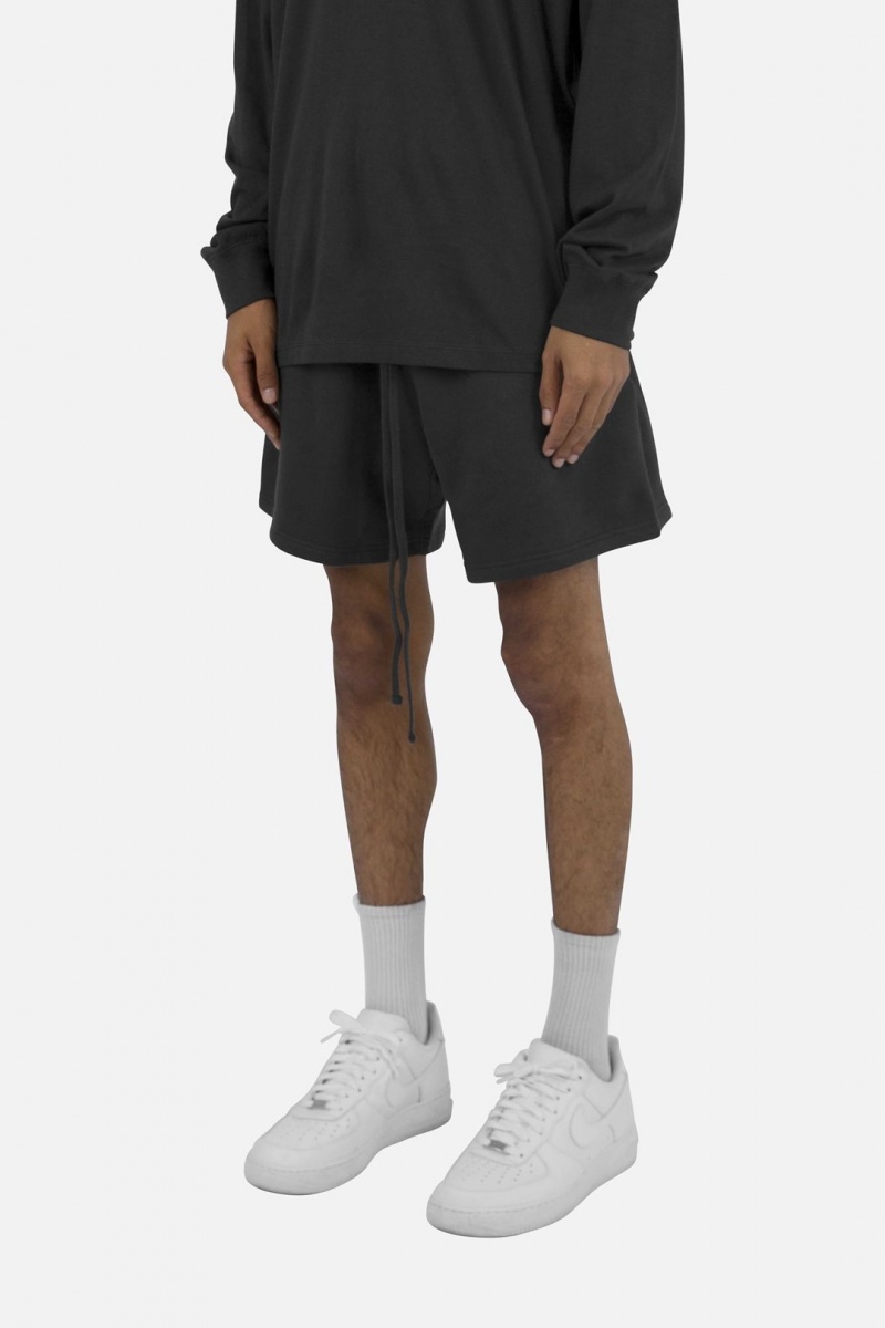 Short Mnml Every Day Sweatshorts Noir Homme | QOP-2942235