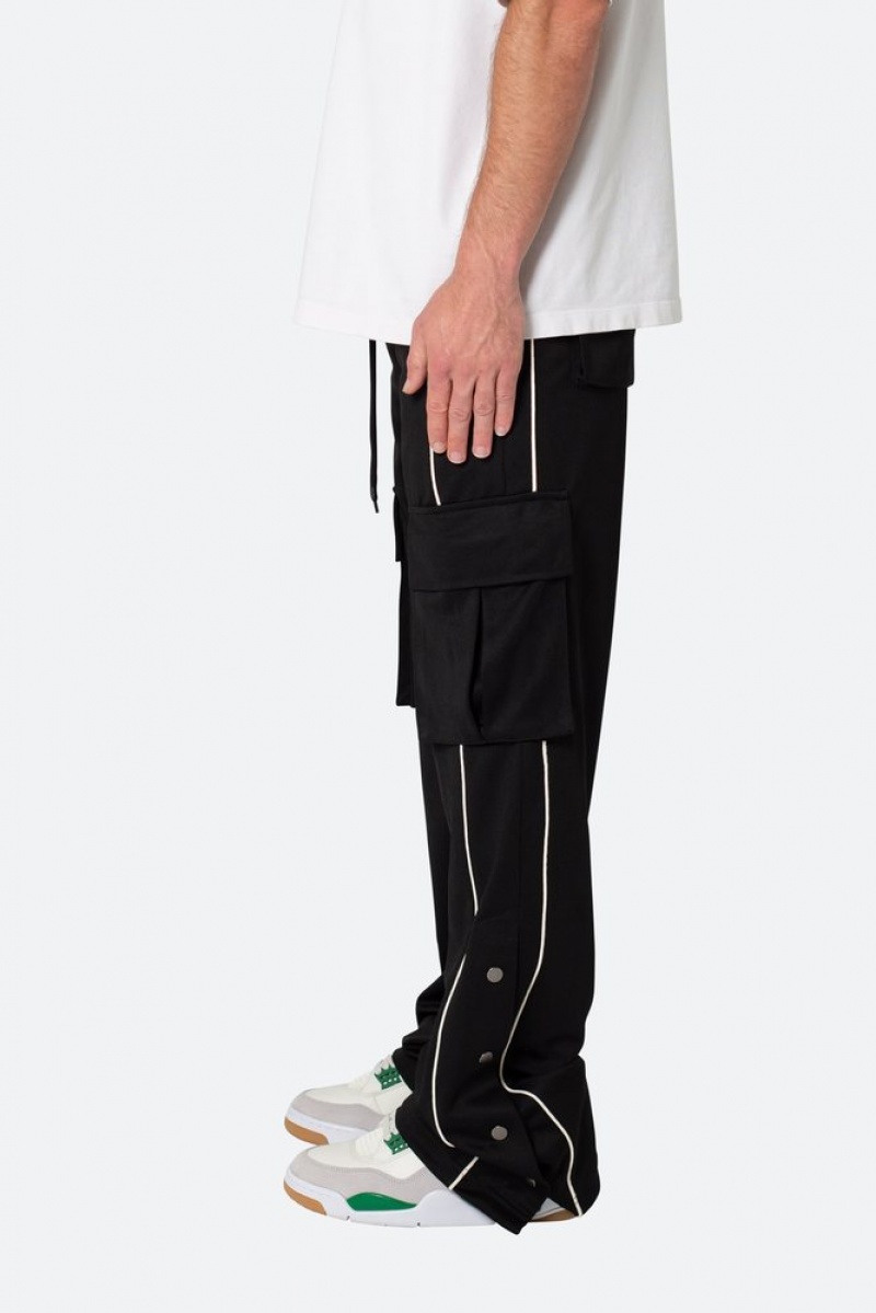 Pantalon Survêtement Mnml Snap Cargo Piste Pants Noir  | VOF-6525869